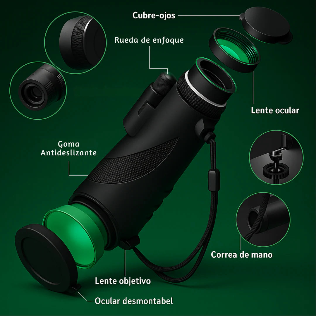Telescopio Monocular con Soporte