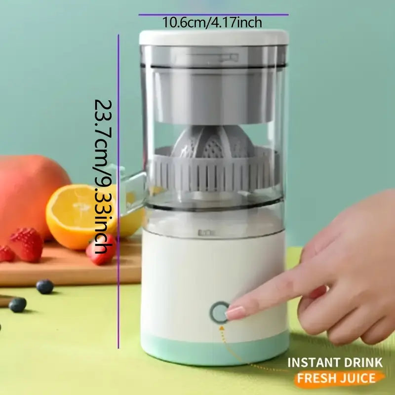 Exprimidor de Cítricos Portátil Multifuncional, Exprimidor Automático de Frutas con Batería Recargable