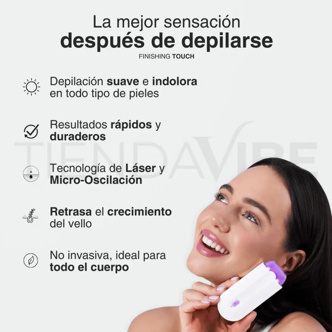 Depilación Laser Rápida e indolora