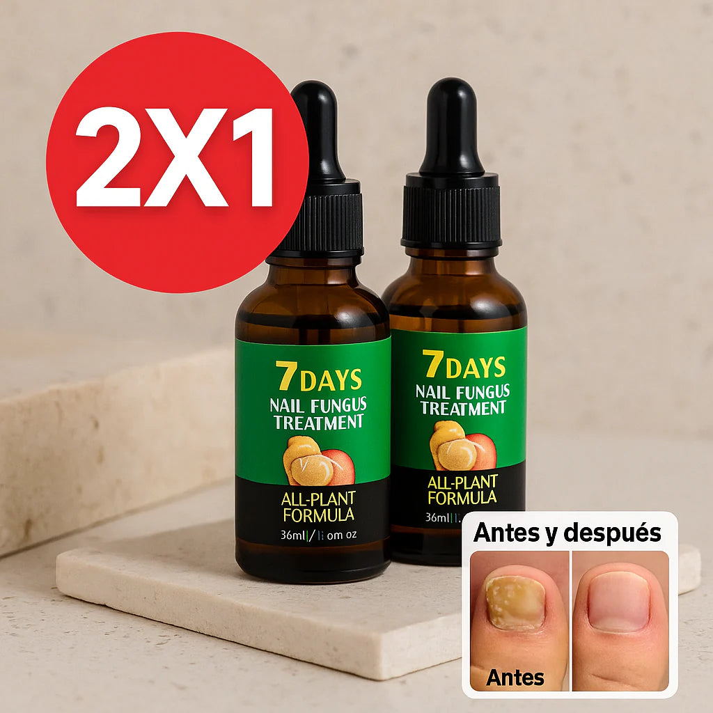 Fungiclear 7™ - TRATAMIENTO ANTI HONGOS 7 DÍAS 100% NATURAL