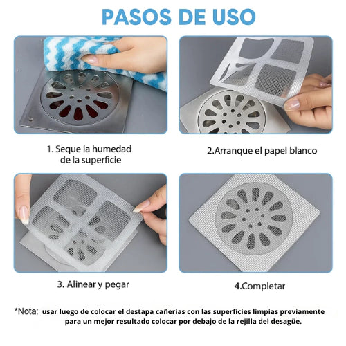 OFERTA ESPECIAL" : 2x1 en Destapacañerías + 3 rejillas Atrapapelos de regalo + guantes reforzados ¡ SOLO POR ESTA SEMANA !
