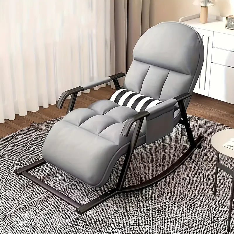 Sillón mecedora moderno para salón con función de reclinación