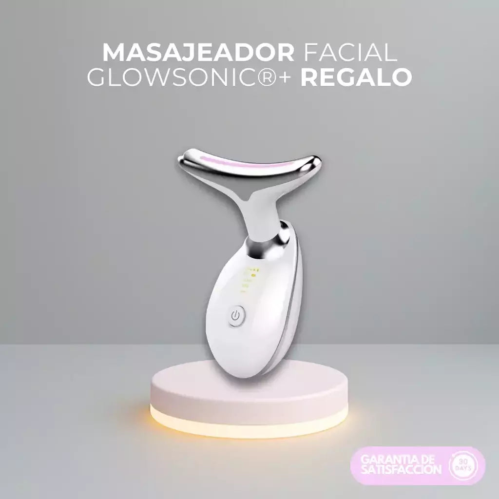 Masajeador Facial GlowSonic® + Regalo Sorpresa