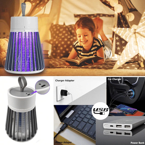 Mata Mosquitos Electrico campana 2x1