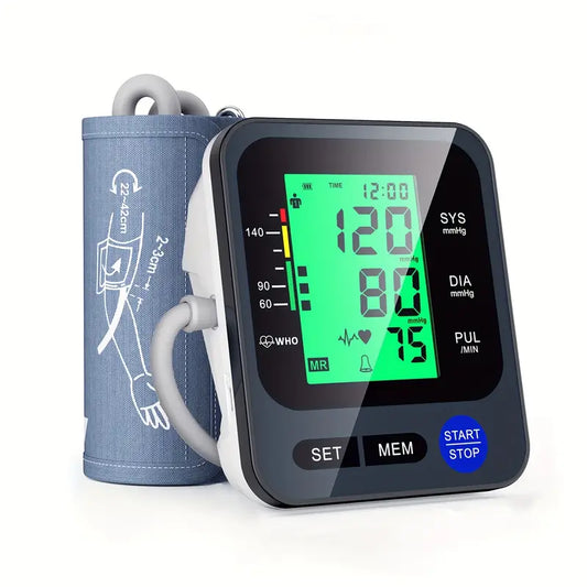 Monitores de presión arterial para uso doméstico, máquina de presión arterial digital con pantalla de hipertensión