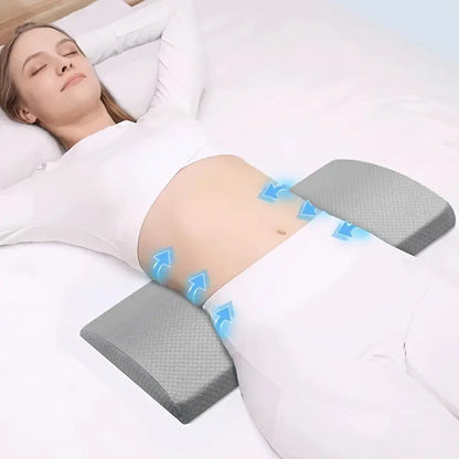 Almohada de Soporte Ergonómica para Piernas, Rodillas, Parte Baja de la Espalda y Cabeza