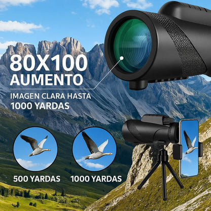 Telescopio Monocular con Soporte