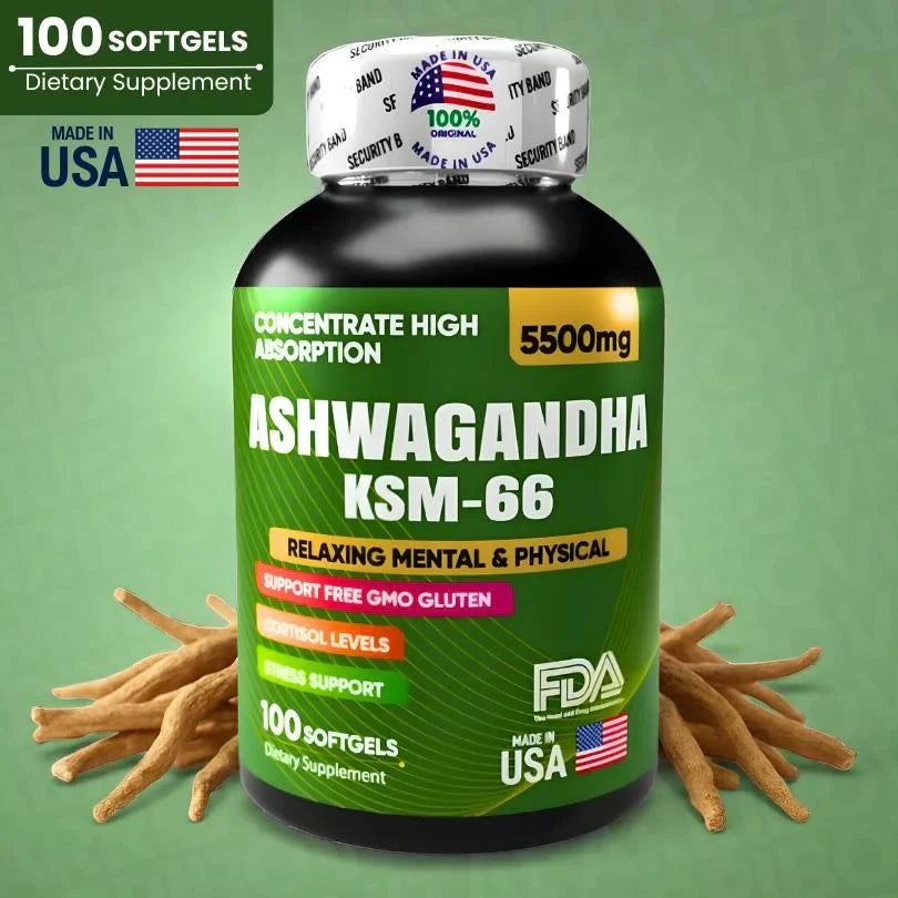 Ashwagandha KSM-66 - Tu aliado Natural contra el Estrés