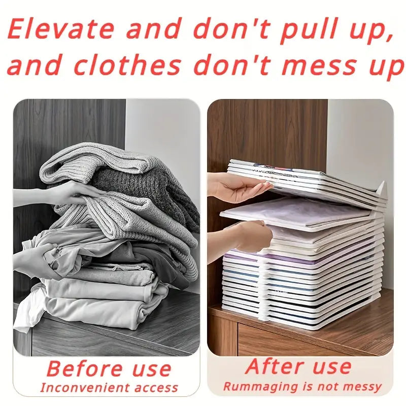 Tablas Plegables para Ahorrar Espacio en Camisas, Mangas Cortas y Pantalones 2x1