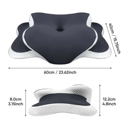 Almohada Ergonómica para Dormir, Apoyo Cervical, Cómoda y Suave