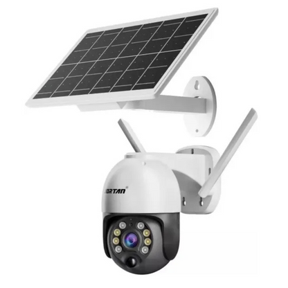 Cámara de seguridad IP wifi con panel solar impermeable