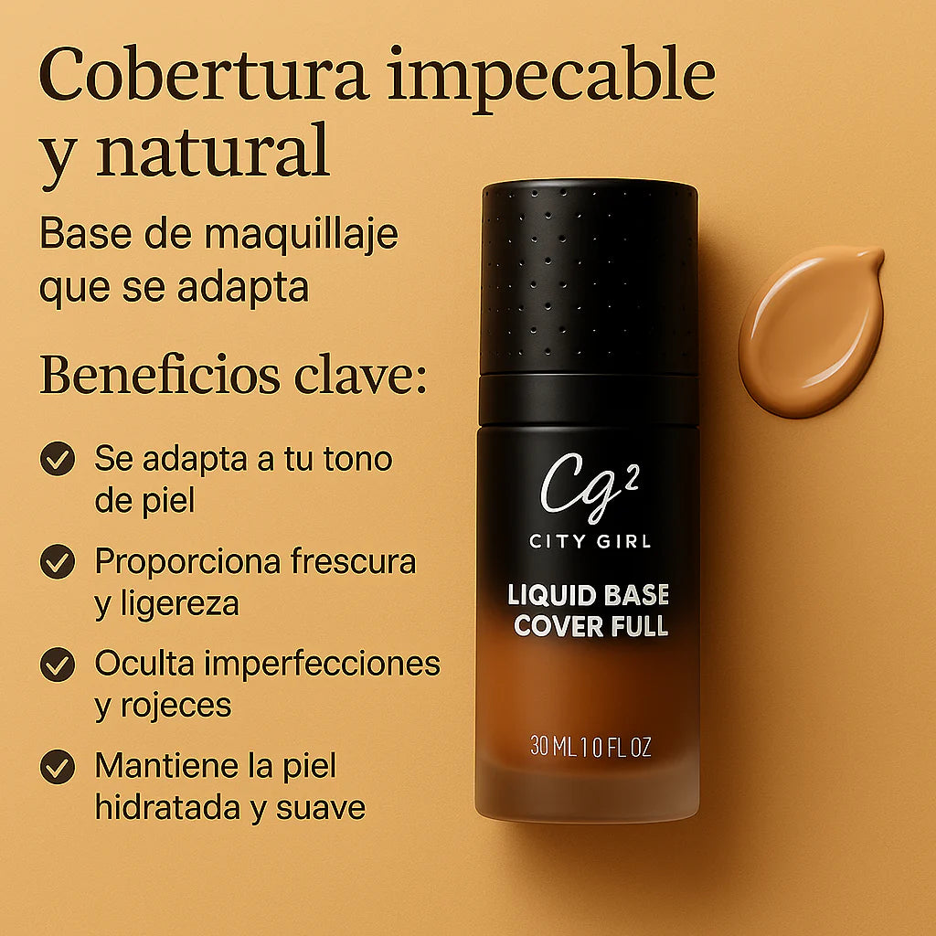 CG² Velvet Base 4-en-1 - Mejora tu piel en Segundos