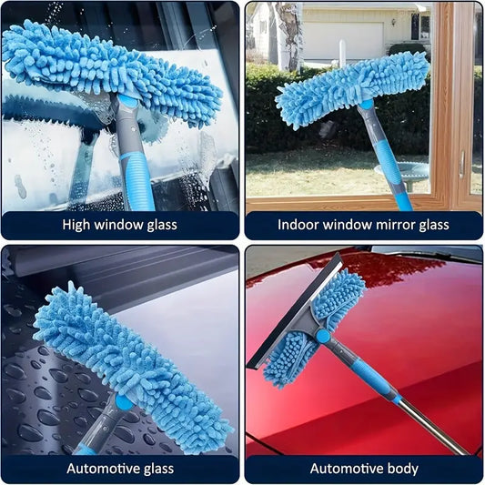 Kit de Limpieza para Ventanas 2 en 1 con Cintura Alta