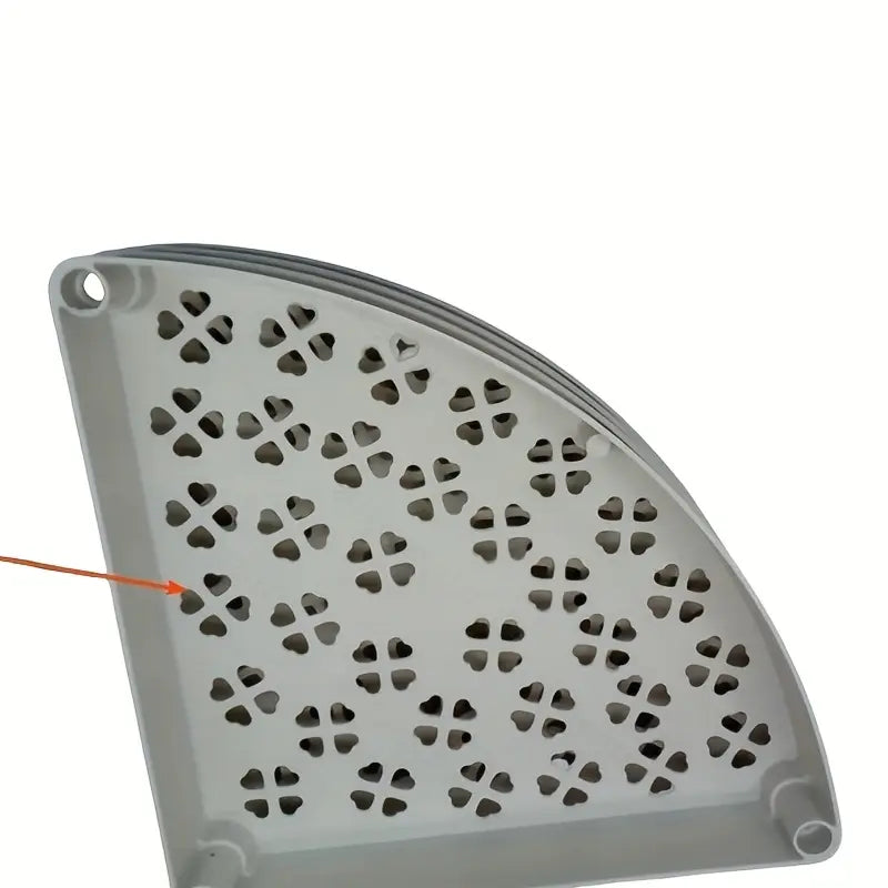 Estante de almacenamiento de baño giratorio de 360