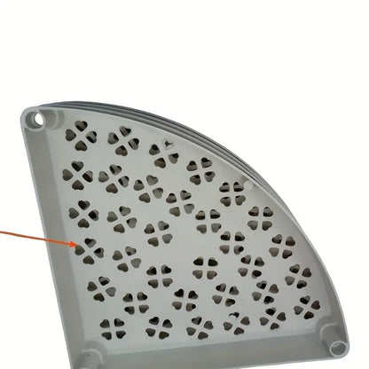 Estante de almacenamiento de baño giratorio de 360