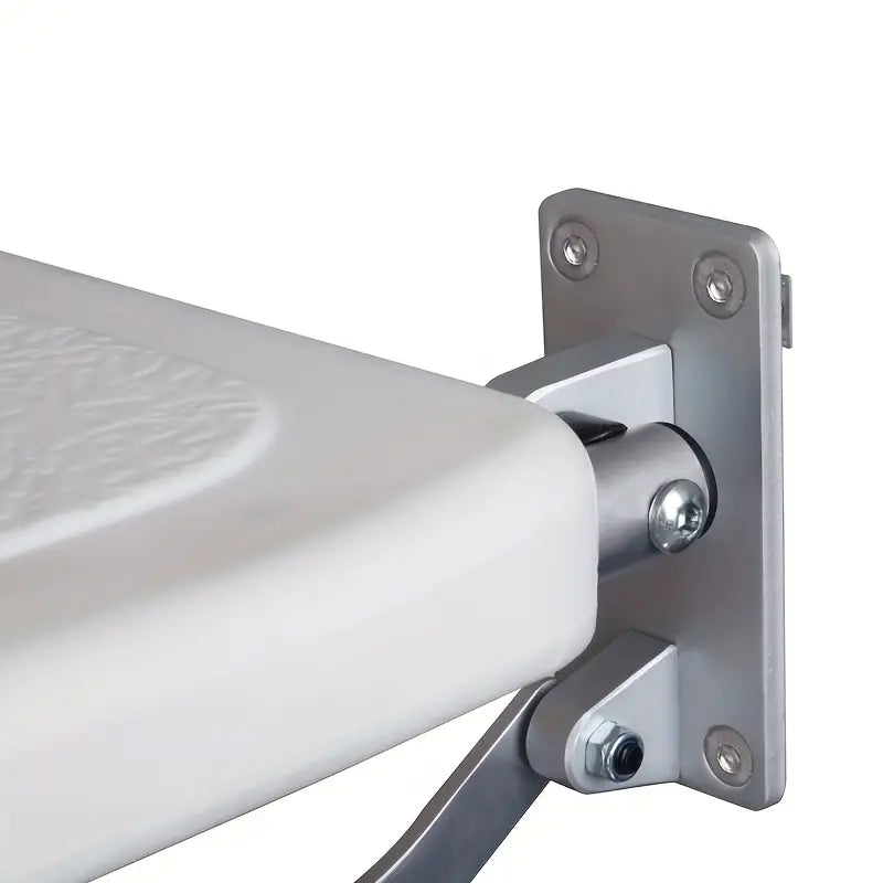 Silla de ducha plegable y montada en la pared con altura ajustable