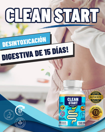 Clean Start Desintoxicación Digestiva de 15 Días