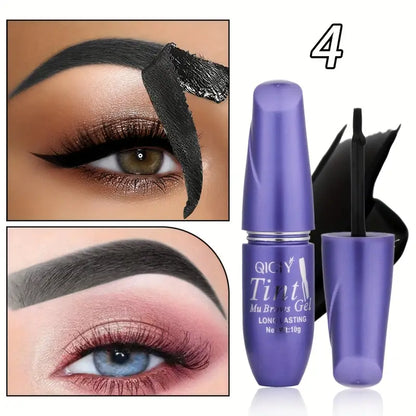 Gel de Cejas 4 Colores Semi-permanente Tintable Retirable
