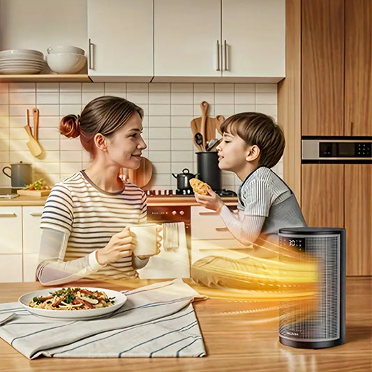 Calentador Eléctrico de Cerámica Portátil PTC de 1500W