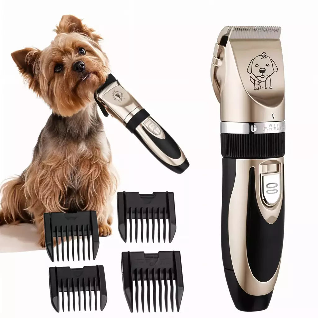 Corta Pelo para Mascotas inalambrico + accesorios incluidos
