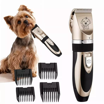 Corta Pelo para Mascotas inalambrico + accesorios incluidos
