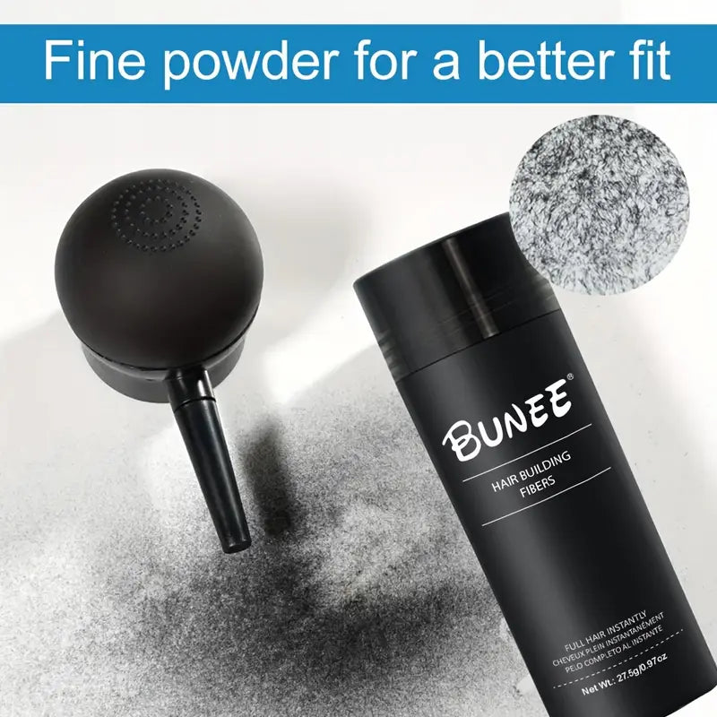 Conjunto de Fibra Capilar con Riego Nutritivo para la Raíz del Cabello y Spray para el Cuidado de la Barba
