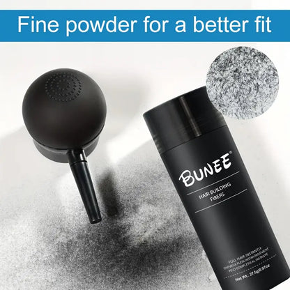 Conjunto de Fibra Capilar con Riego Nutritivo para la Raíz del Cabello y Spray para el Cuidado de la Barba