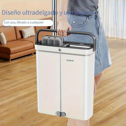 Juego de Fregona Plana y Cubo con Escurridor Mejorado