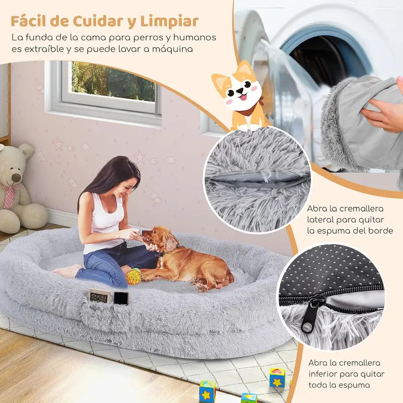 Cama para Mascotas y Personas Adultos