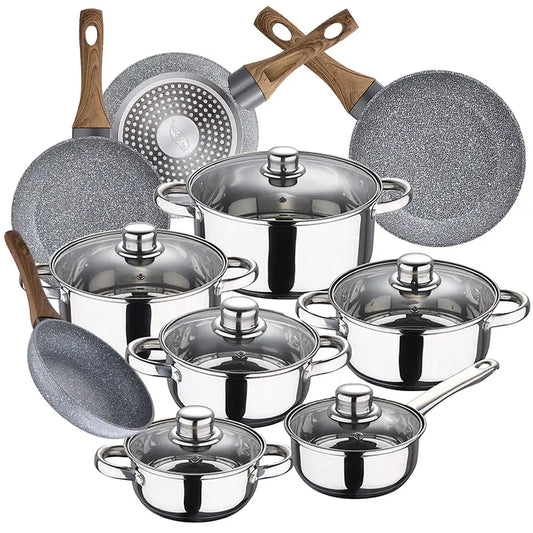 Bateria de cocina 12 piezas