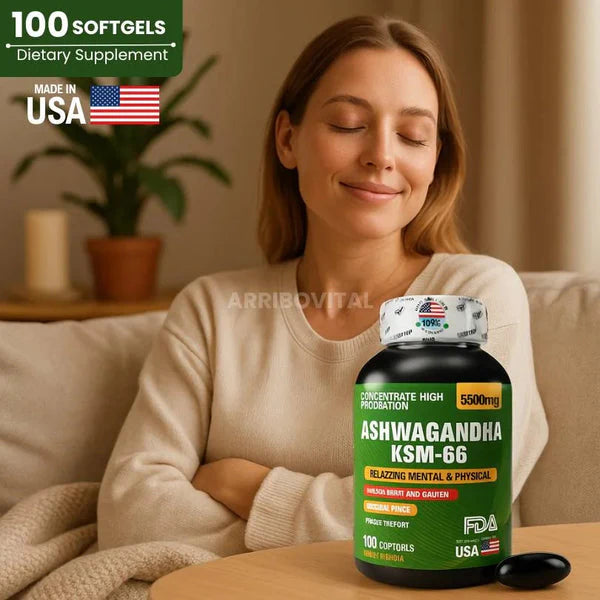 Ashwagandha KSM-66 - Tu aliado Natural contra el Estrés