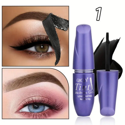 Gel de Cejas 4 Colores Semi-permanente Tintable Retirable