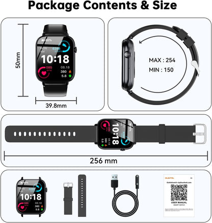 OUKITEL Reloj Inteligente Hombre Mujer, Smartwatch