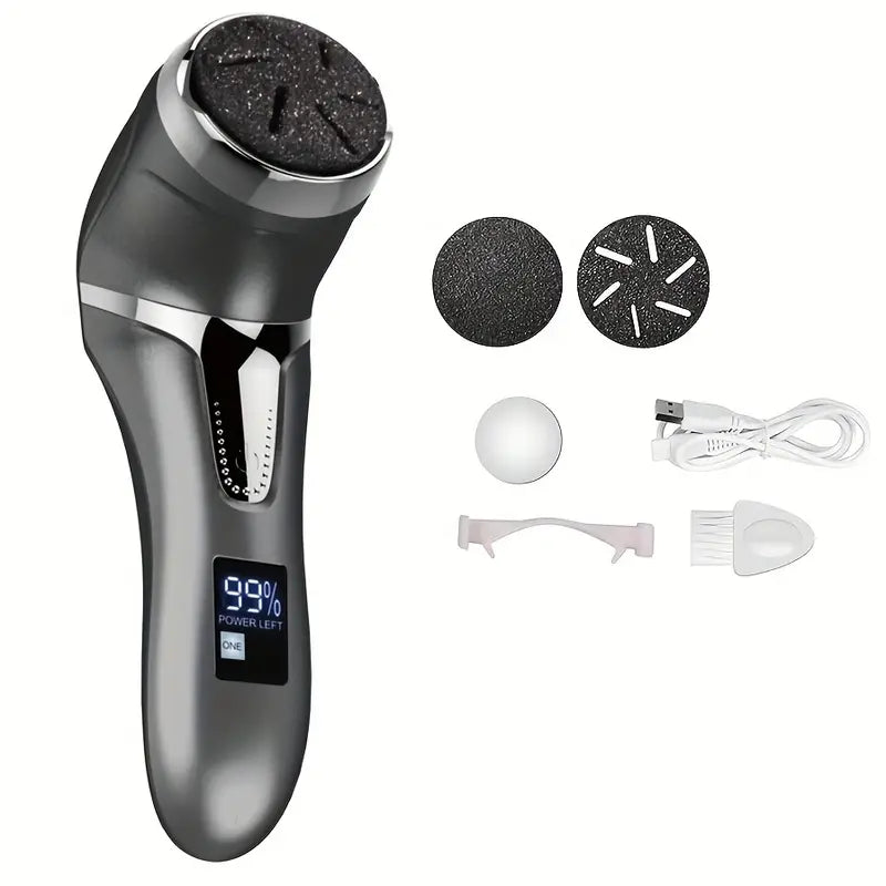 Herramienta de pedicura portátil recargable para el cuidado profesional de los pies, IPX6 resistente al agua
