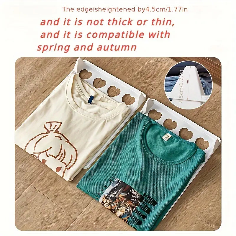 Tablas Plegables para Ahorrar Espacio en Camisas, Mangas Cortas y Pantalones 2x1