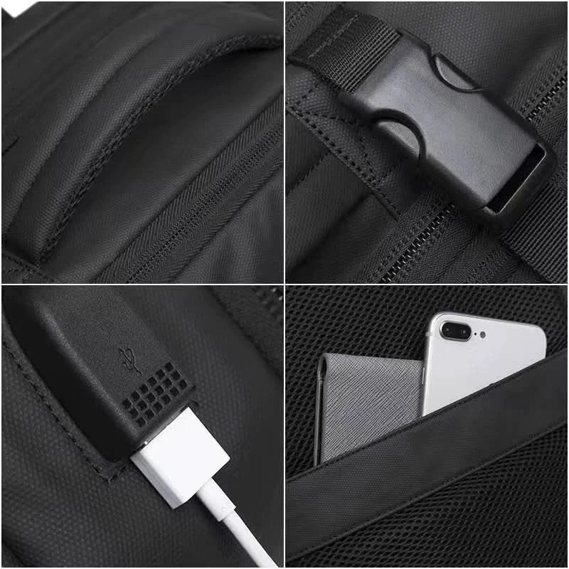 Mochila Bange de Gran Capacidad 37 Litros con USB