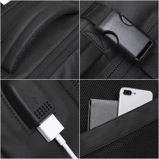 Mochila Bange de Gran Capacidad 37 Litros con USB
