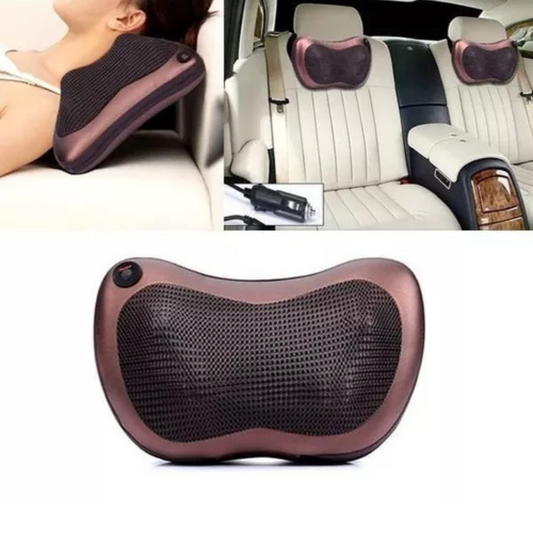Almohadilla Masajeadora cuello cervical para Auto y casa