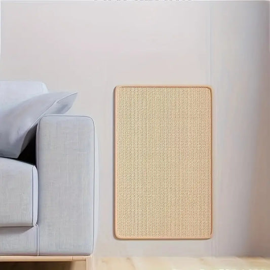 Raspar de gato con diseño ergonómico para descansar en el sofá de manera segura, ejercitarse y rascarse