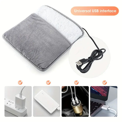Calentador de Pies Eléctrico con Alimentación USB