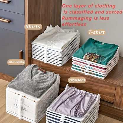 Tablas Plegables para Ahorrar Espacio en Camisas, Mangas Cortas y Pantalones 2x1