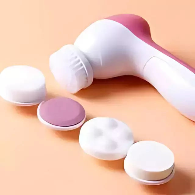 Cepillo Masajeador Facial 5 En 1