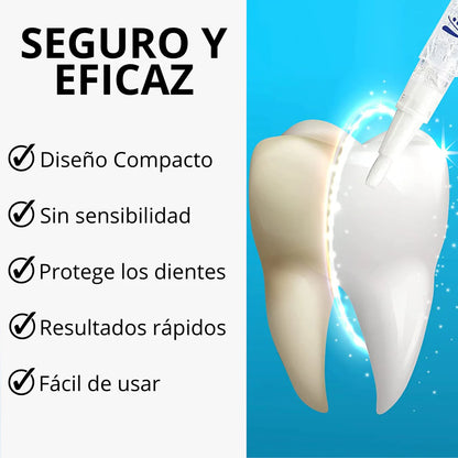 LÁPIZ BLANQUEADOR DE DIENTES CON FÓRMULA MEJORADA - SMILE WHITE™ 2x1