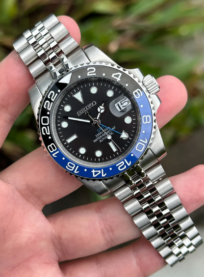 MARINEPRO - Reloj para hombre resistente al agua y de acero