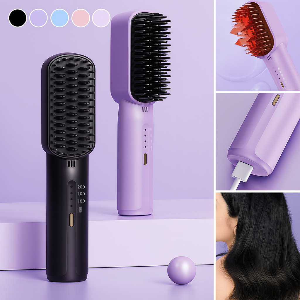 Libertad Total para tu Pelo – Plancha Inalámbrica sin Límites