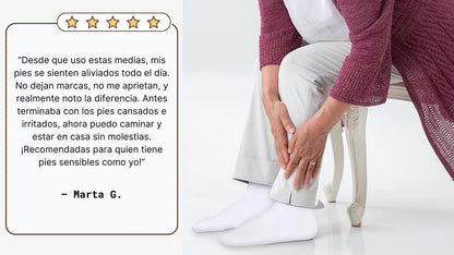 DiaCare — Medias para Pies Diabéticos (Pack x4)