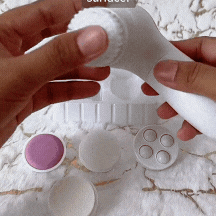 Cepillo Masajeador Facial 5 En 1