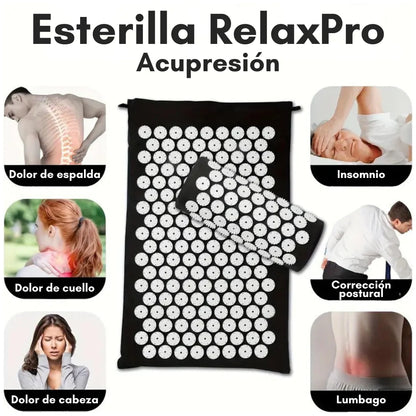 Esterilla RelaxPro – Set de Acupresión con Almohada