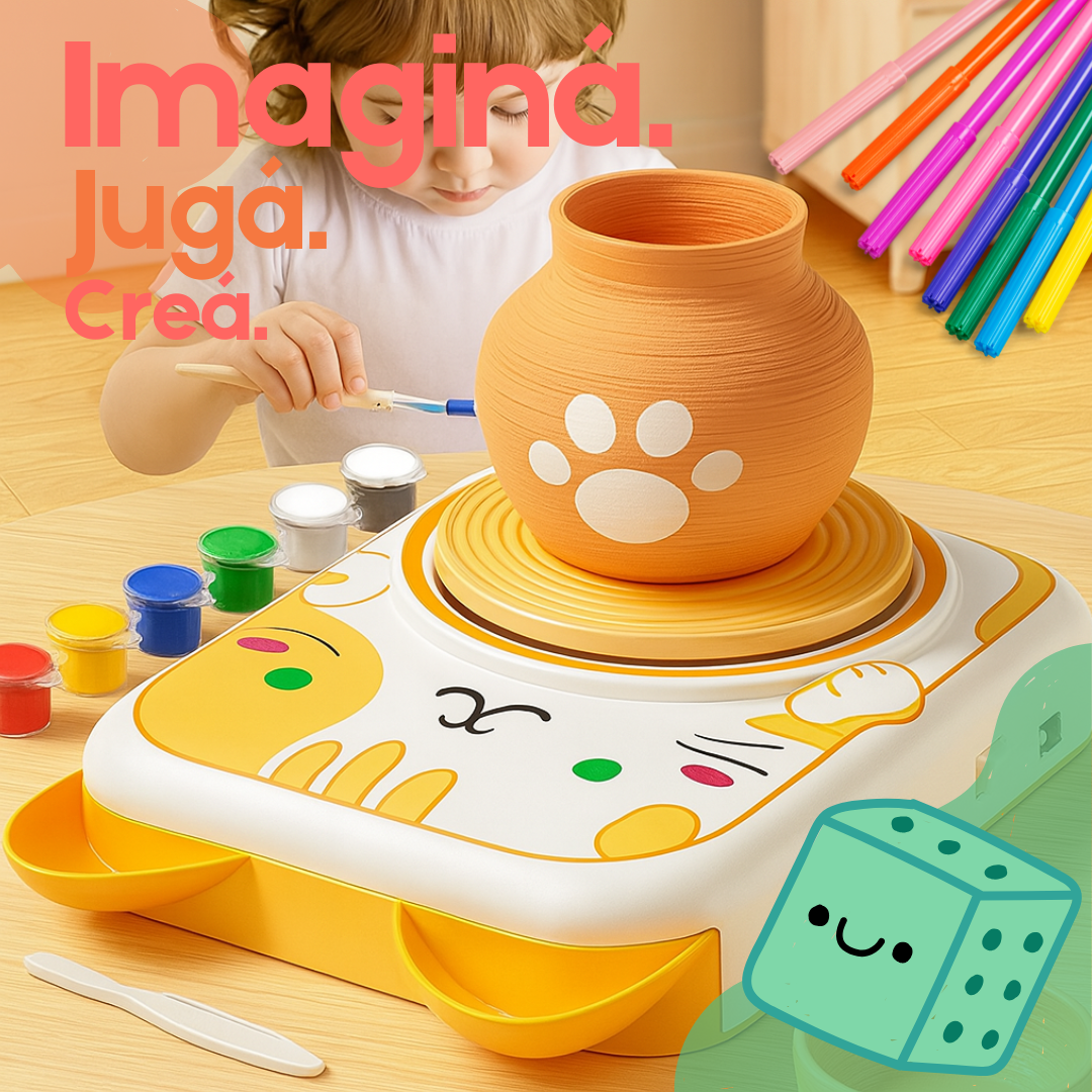 Juguete taller de ceramica - Aumenta la creatividad