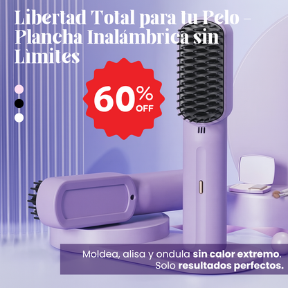 Libertad Total para tu Pelo – Plancha Inalámbrica sin Límites